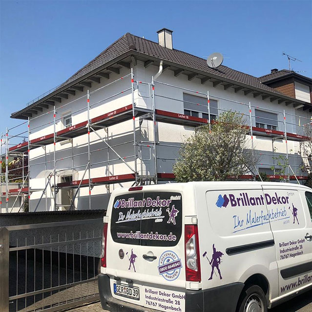 Brillantdekor mit Wagen